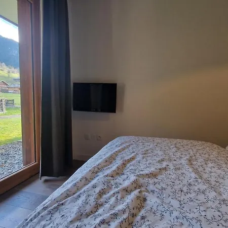 T3 Rez-de-jardin Avec Fitness, Sauna Et Tennis - Village Et A Pied Apartment La Chapelle-d'Abondance